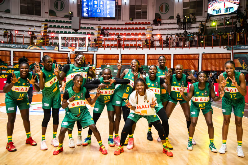 Afrobasket Féminin Abidjan 2025 : Le Mali valide son ticket pour les quarts de finale